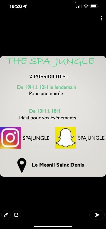 Spa Jungle Le Mesnil-Saint-Denis المظهر الخارجي الصورة